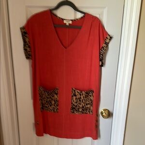 Boxy Cap Sleeve Tunic